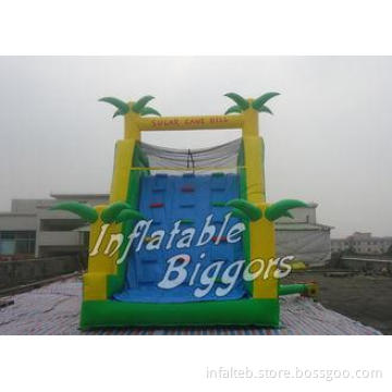 Green Giant Inflatable Water Slide Playground Inflatables W